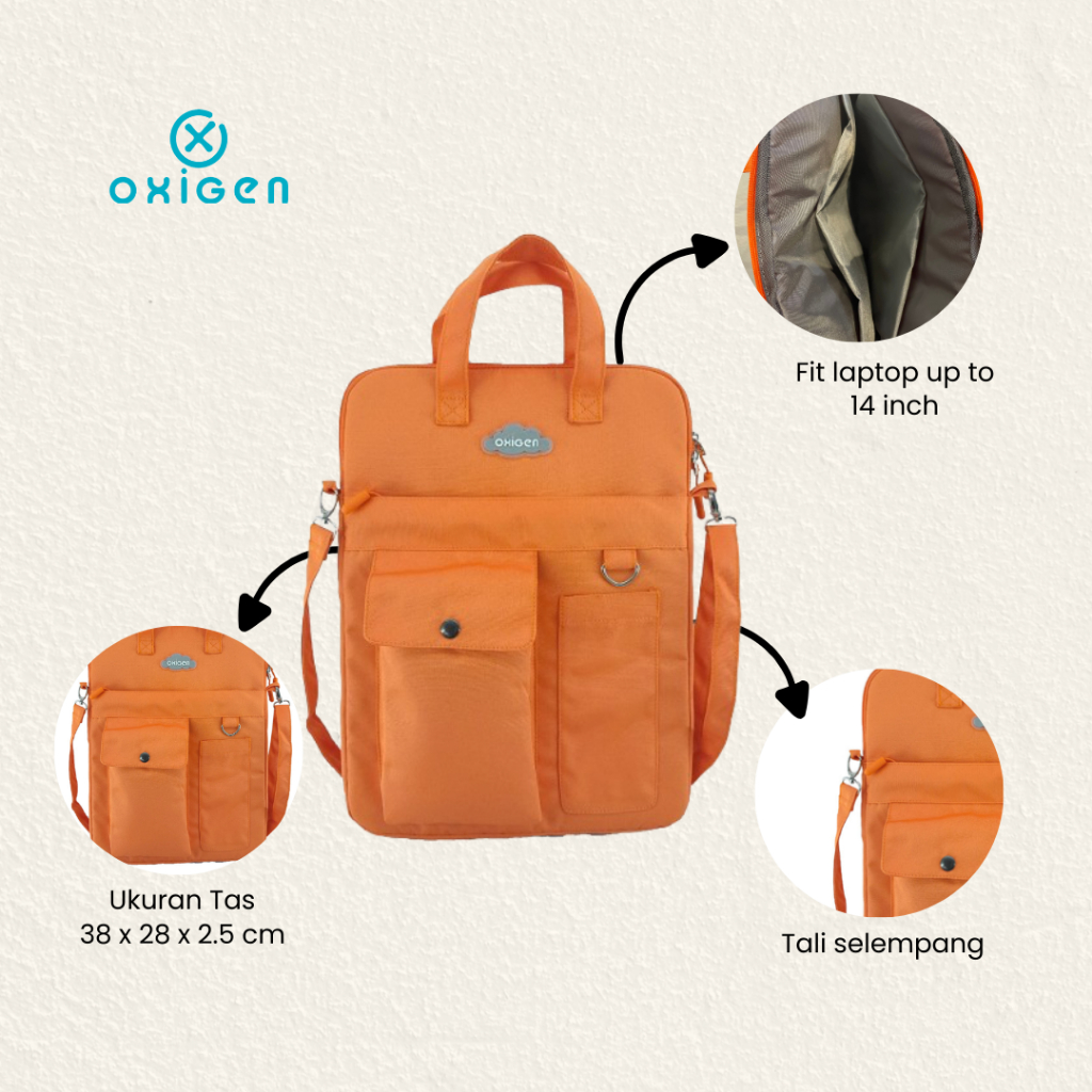 Oxygen Winkle laptop Sleeve | Sling Laptop Bag | Shopee Singapore