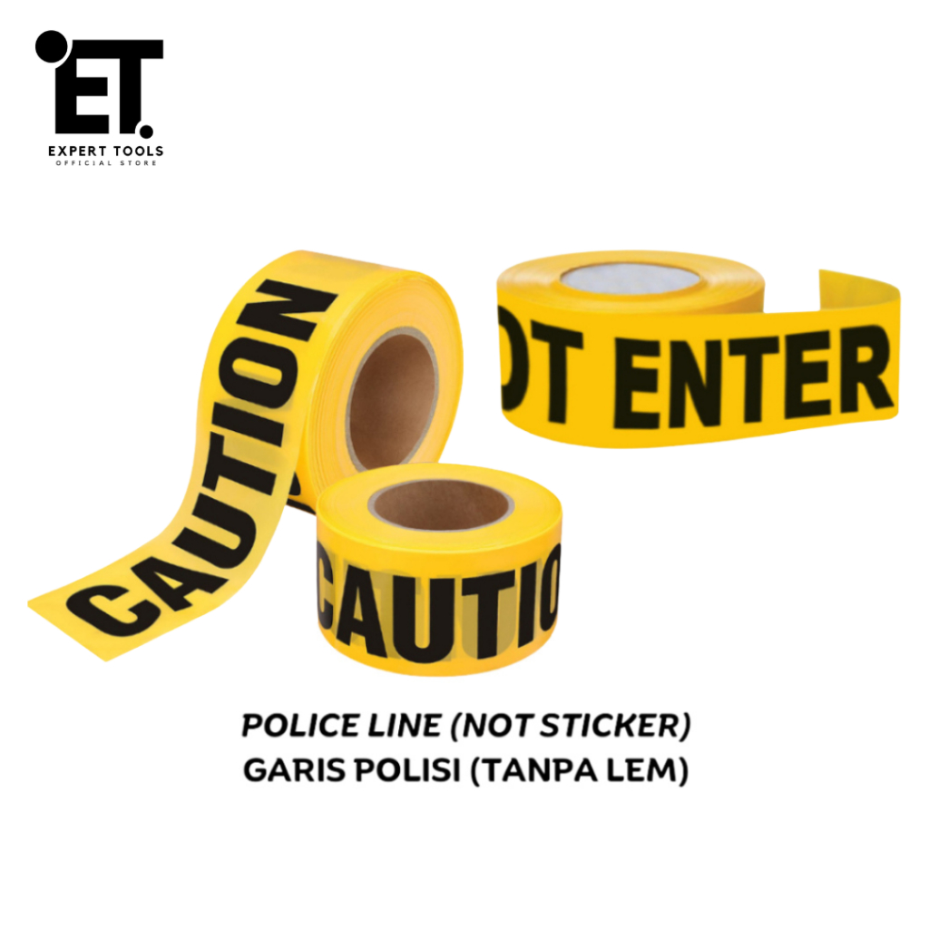 Police Line Caution Without Glue 3