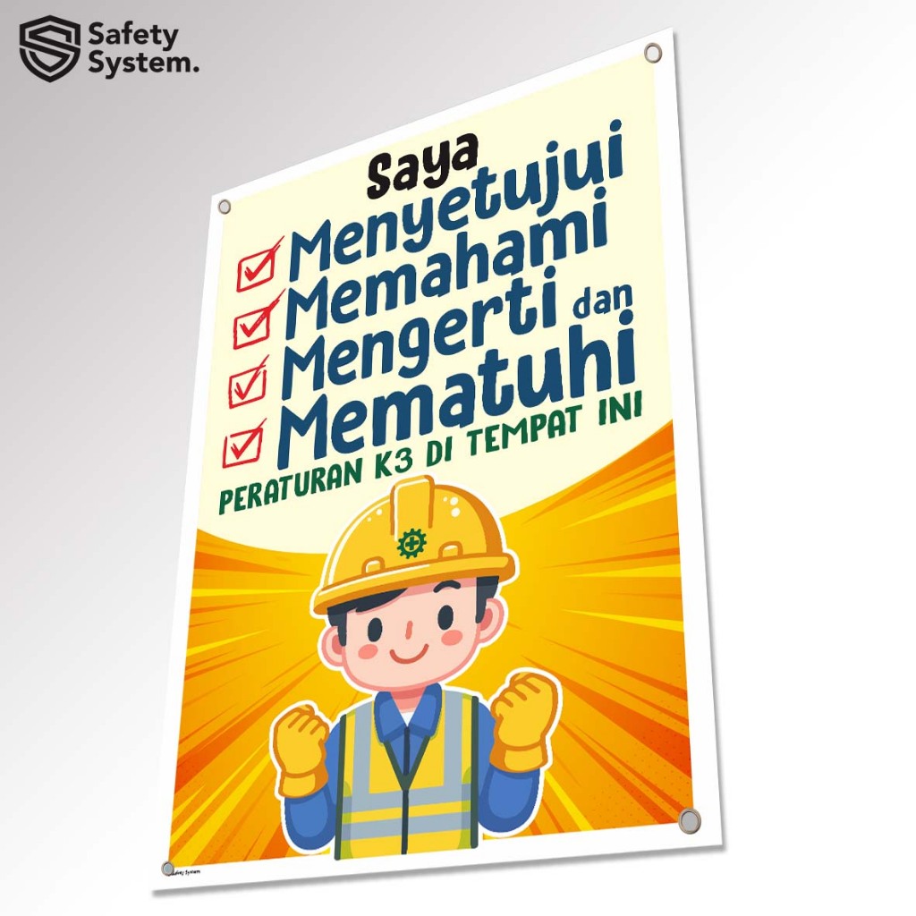 SAYA Banner Banner K3 Safety Induction Induction My Work Safety ...