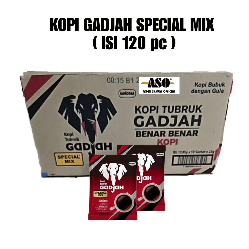 KOPI GADJAH SPECIAL MIX DUS ( ISI 120 ) PROMO !!! - Gambar 2