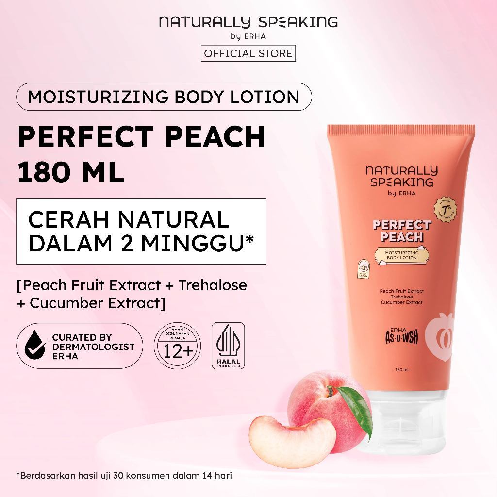 Naturally Speaking Perfect Peach Moisturizing Body Lotion 180 m ...