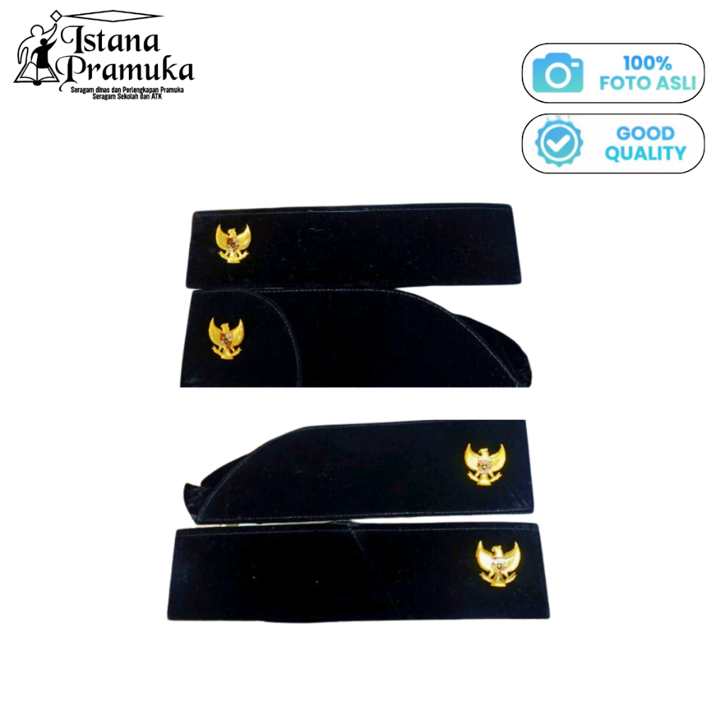 Paskib Paskibra Paskibraka Cap + 3 cm Pin - Scout Palace | Shopee Singapore
