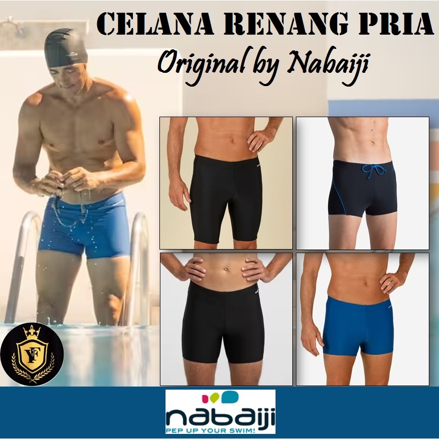 Nabaiji ORIGINAL NABAIJI BOXER Men s Short Swimming Shorts Are Very Comfortable OPTIMAL Sensation When Swimming Shopee Singapore
