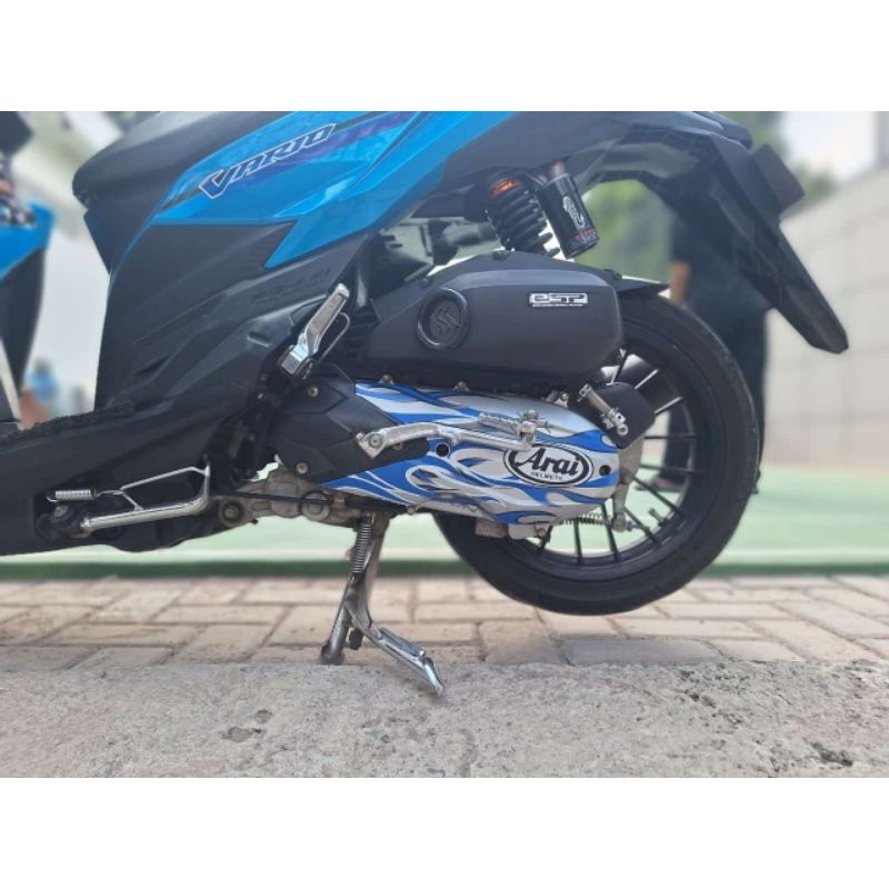 Cvt Sticker All Variant Livery Arai Fire RX7 Motorcycle | Shopee Singapore