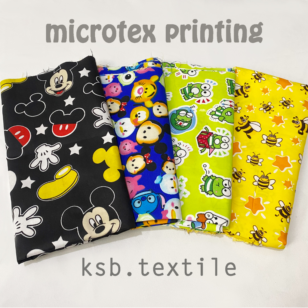 Polymicro Microtex Micro Print Fabric | Curtain Bed Sheet Printing ...