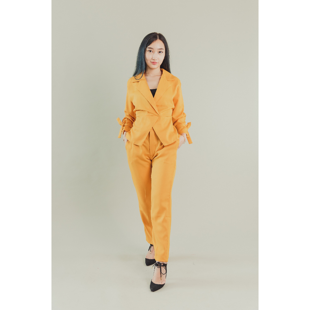 Michael's Collection - One Set Blazer and Pants Moon