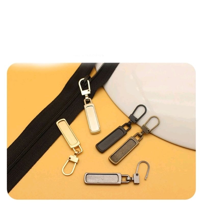 1PCS Alat Penarik Resleting Aksesoris Tarikan Seleting Universal Pengait Sleting Tas Jaket Celana Tarik Serbaguna A138 - Gambar 3