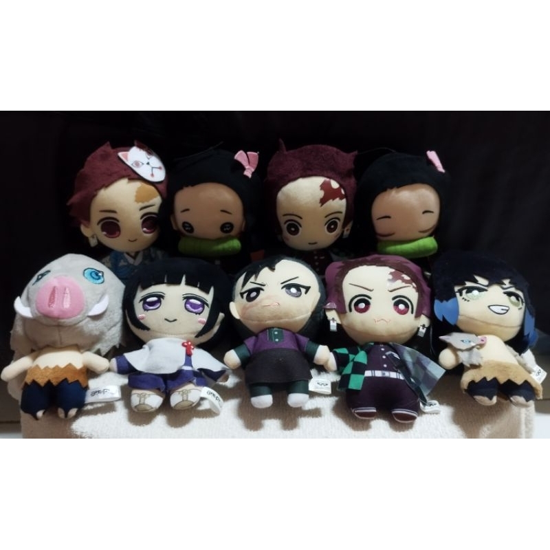 GANTUNGAN Demon Slayer Doll/Key Chain - Tanjiro, Zenitsu, Inosuke, And ...