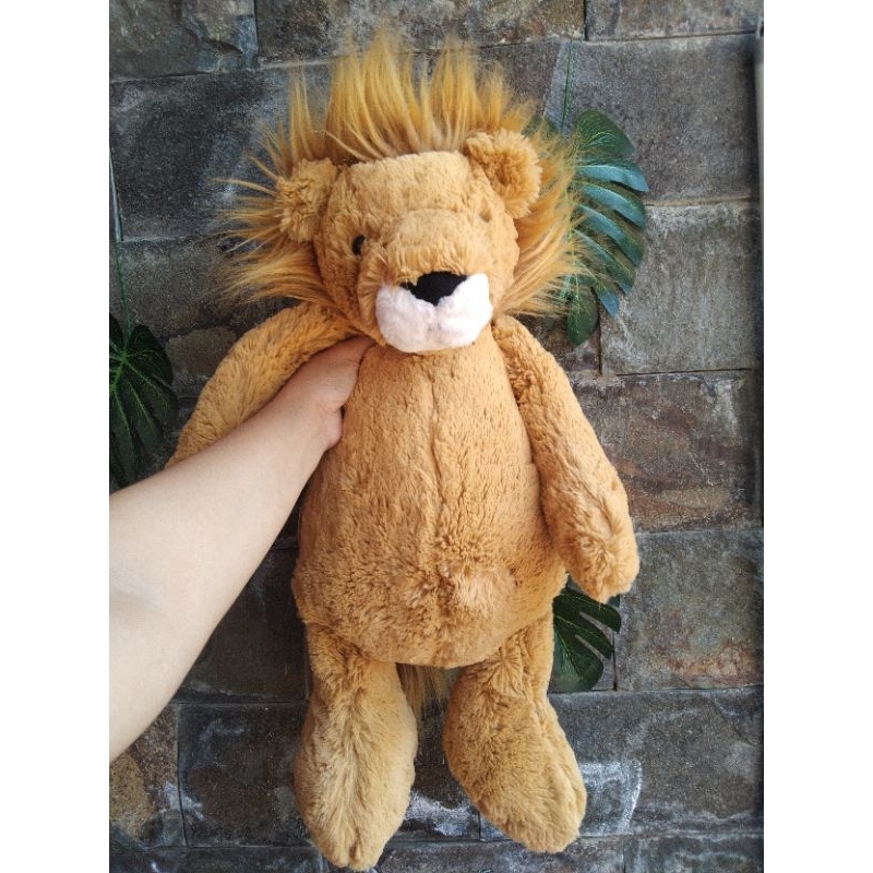 Jellycat bashful lion large sales