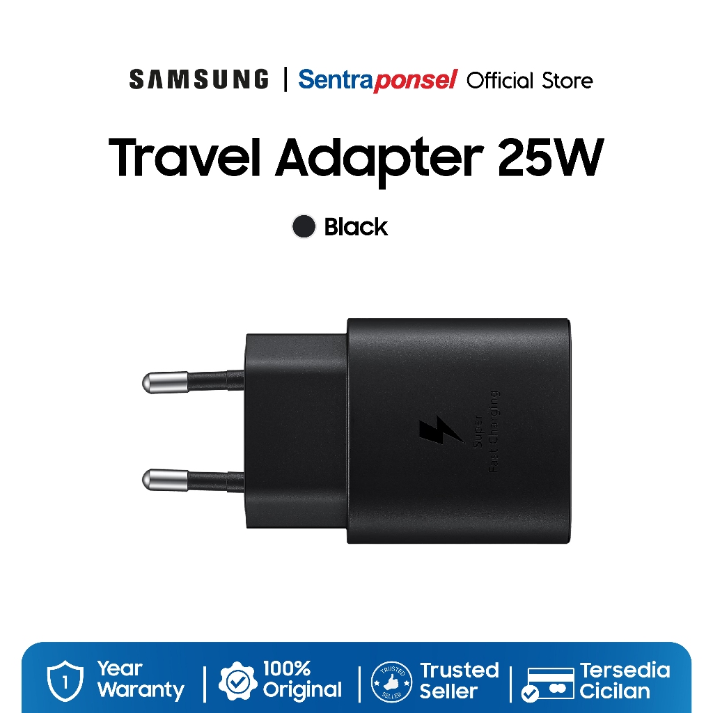Samsung Travel Adapter 25W (Tanpa Kabel) - Gambar 2