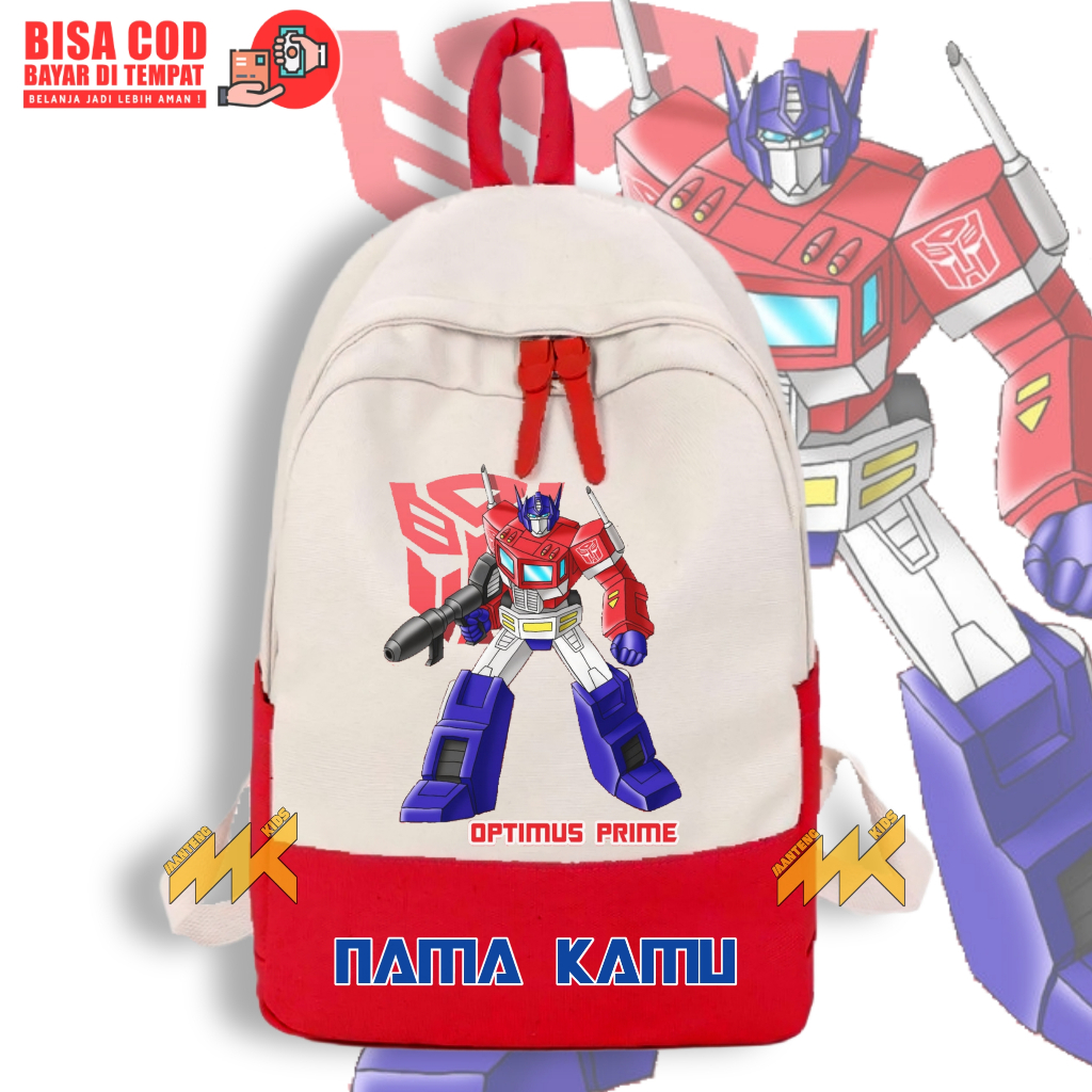 Optimus prime 2024 school bag