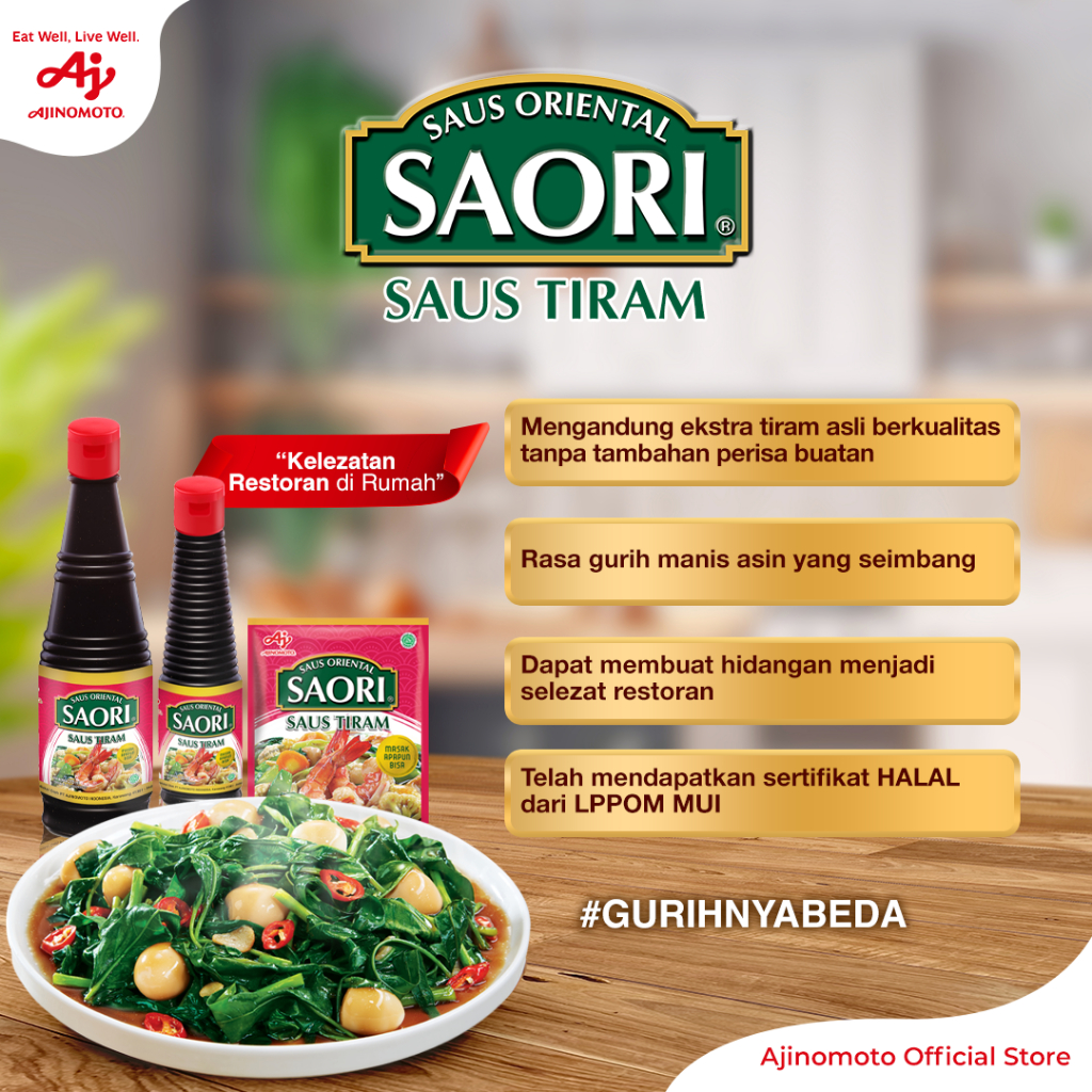 SAORIÂ® Saus Tiram 2pcs Rasa Gurih Manis Asin - Gambar 4