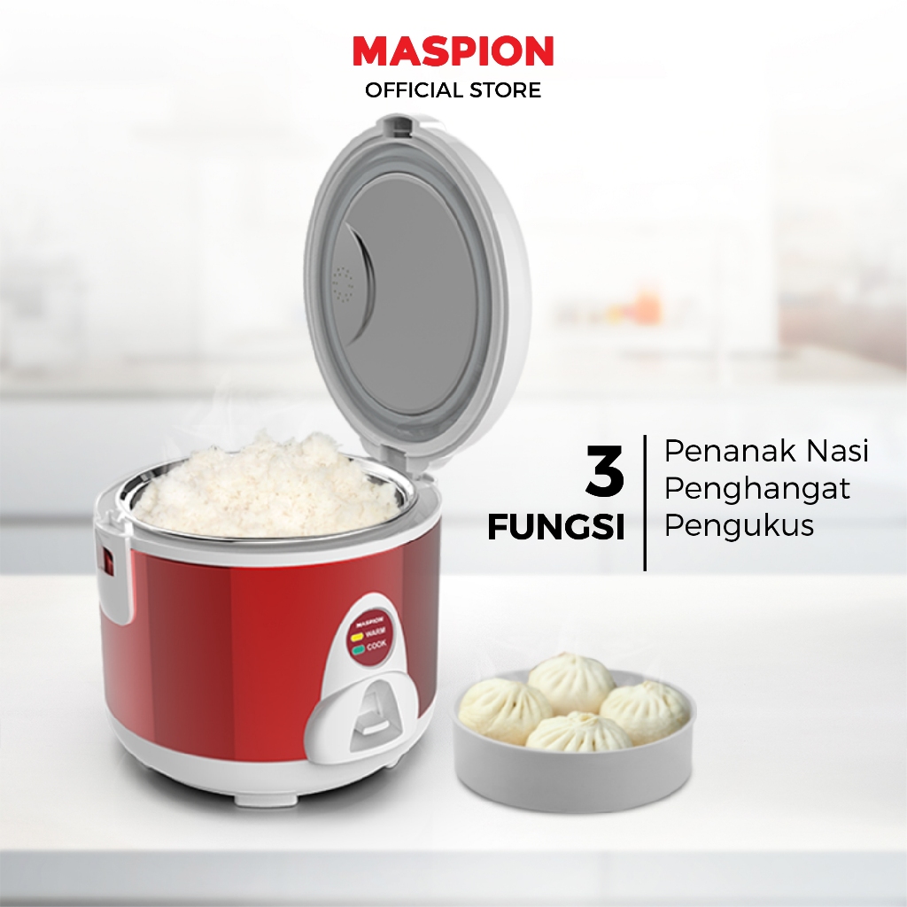 Maspion Rice Cooker Magic Com 1.2 Liter MRJ-109 MS - Gambar 2