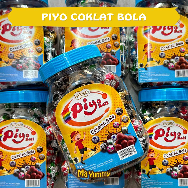 Piyo Chocolate Balls 60 pcs | Shopee Singapore