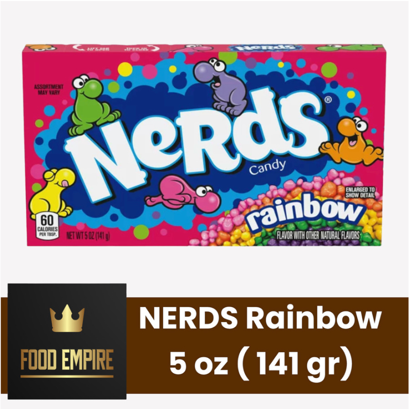 NERDS Rainbow Candy 5 oz | Fruit Flavored Candy 141 grams | Shopee ...