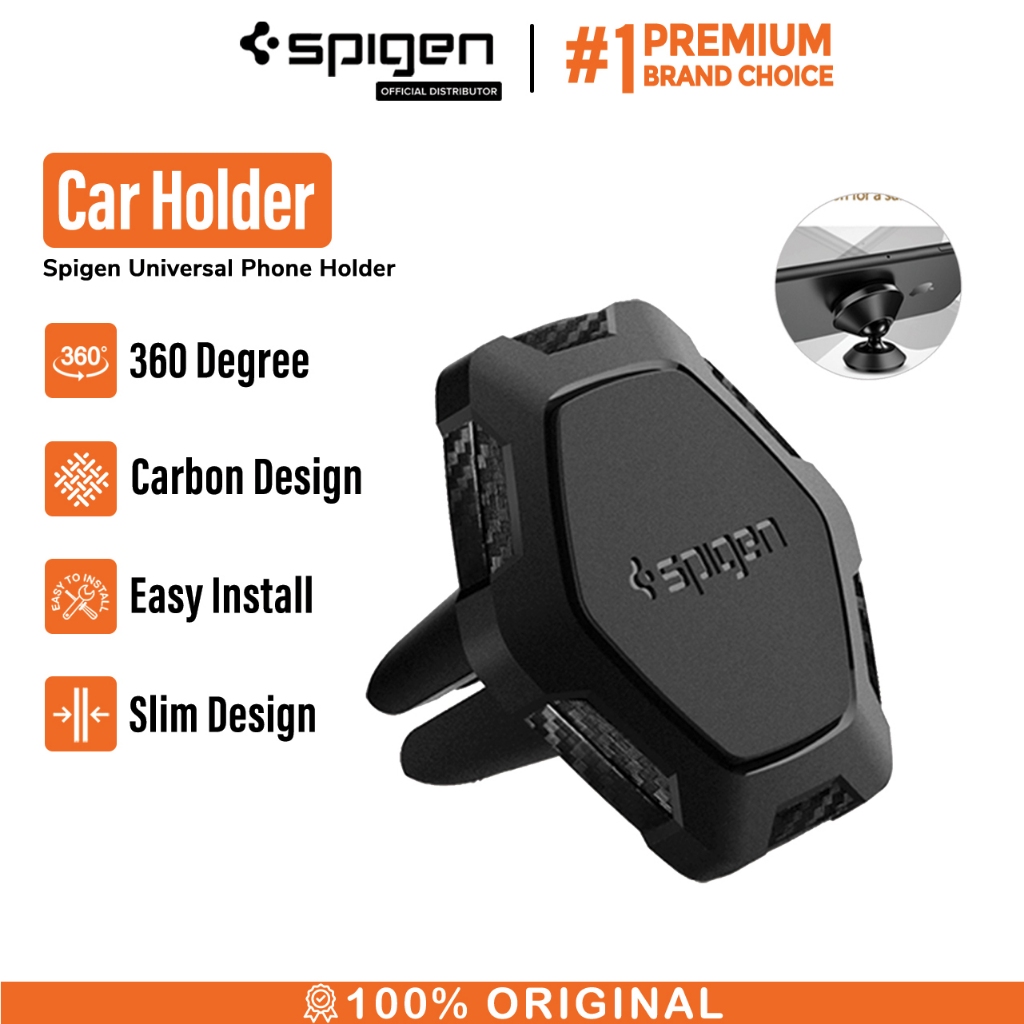 Spigen Car Holder QS11 Signature Air Vent Magnetic Universal Car Mount Phone Holder
