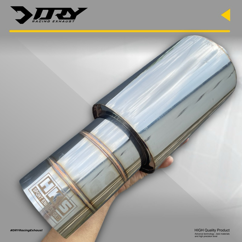 Hks Blue Rainbow Car Racing Exhaust Plain 3.5 Inch Fullstainless ...