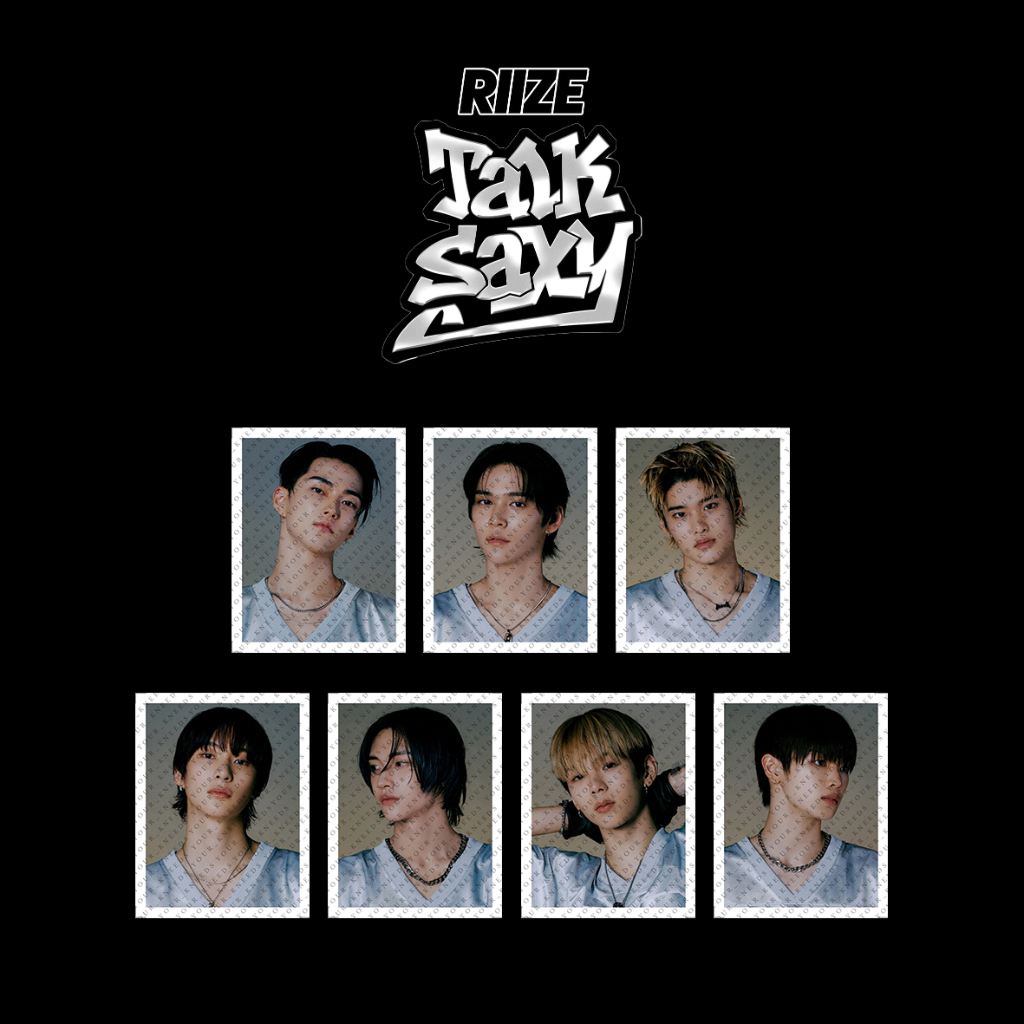 Riize TALK SAXY ID PHOTO SET (UNOFFICIAL) | Shopee Singapore