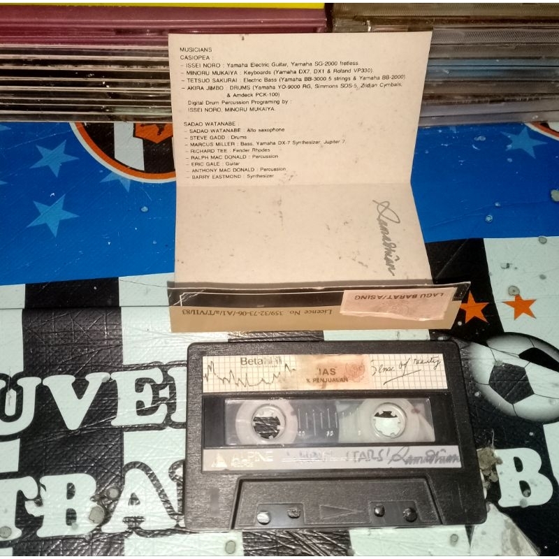 Ribbon CassetteJapan Stars,Casiopea&Sadao watanabe Shopee Singapore
