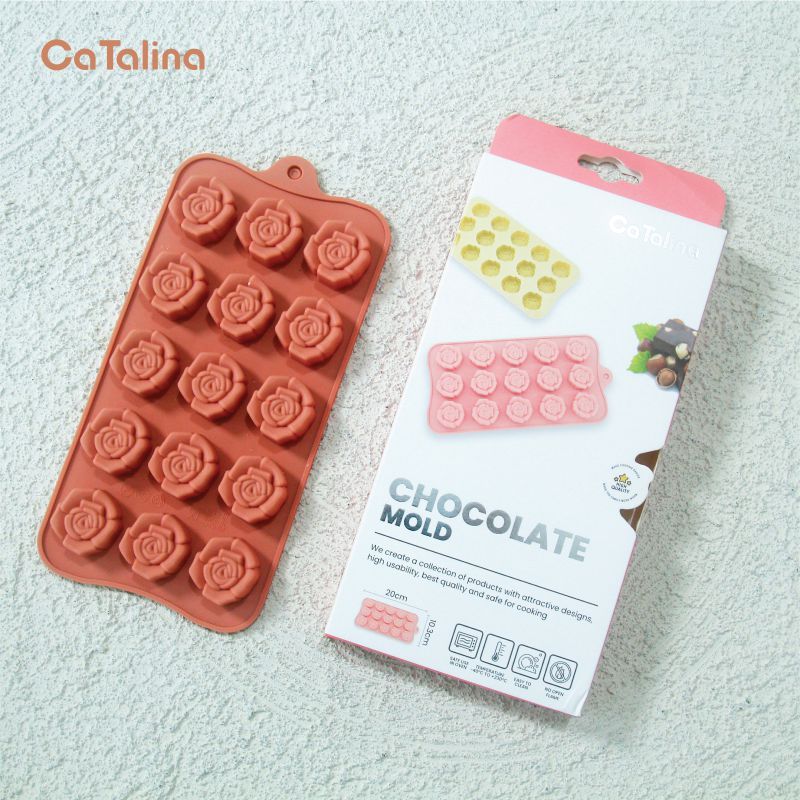Cetakan Coklat Mold Silikon Karakter Lucu Tahan Panas - Gambar 4