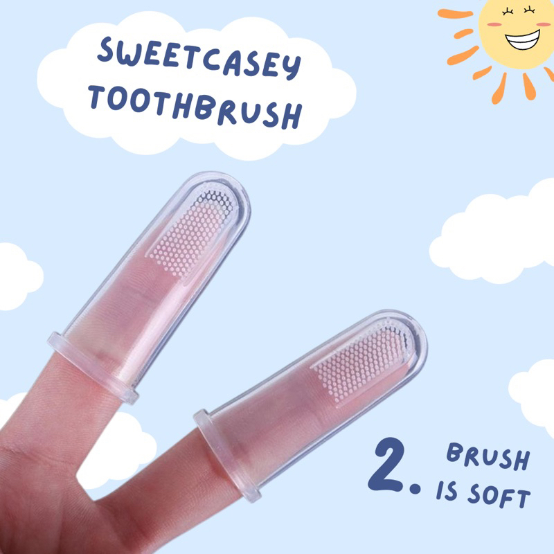 Sikat GIGI KUCING / Sweetcasey TOOTHBRUSH / Pet TOOTHBRUSH - Gambar 3