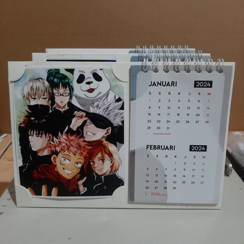 Sitting Calendar 2025 Anime Jujutsu Kaisen One Piece Bokuno Hero   Id 11134207 7r98y Lpj70hjppcel59