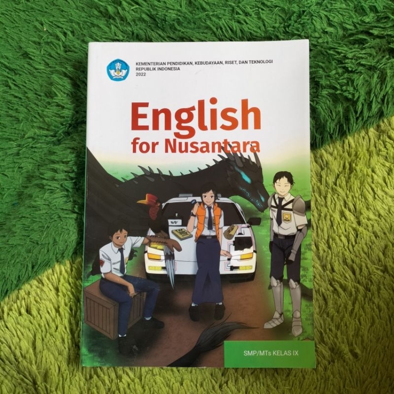 Original ENGLISH Book Class 9 Junior High School/MTS ENGLISH FOR ...