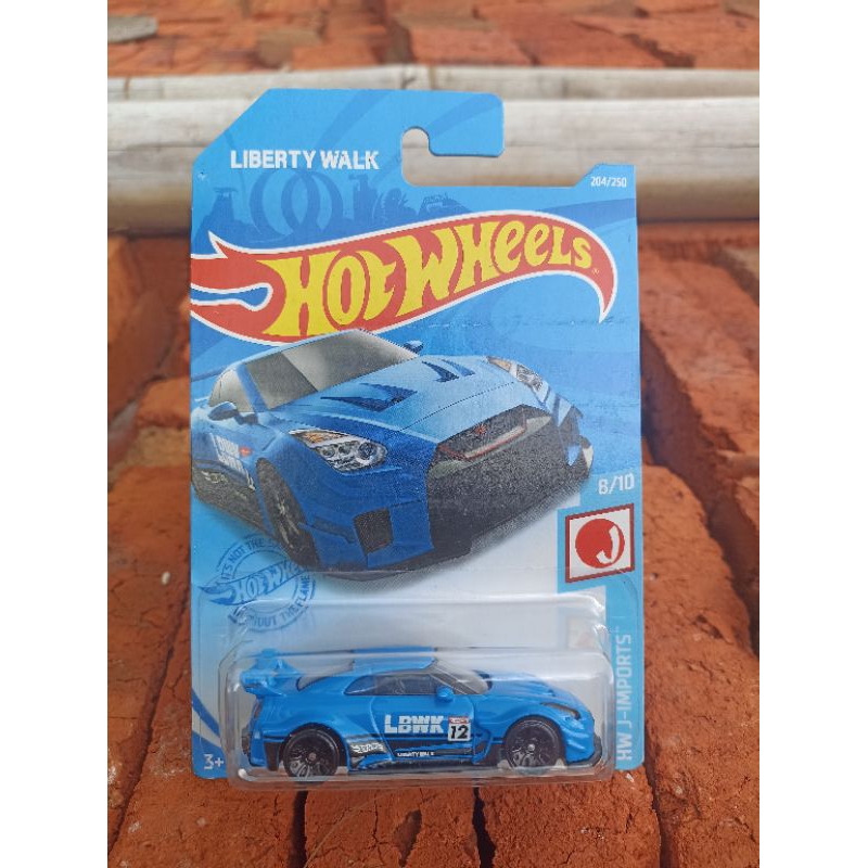Hotwheels lbwk r35 Blue | Shopee Singapore