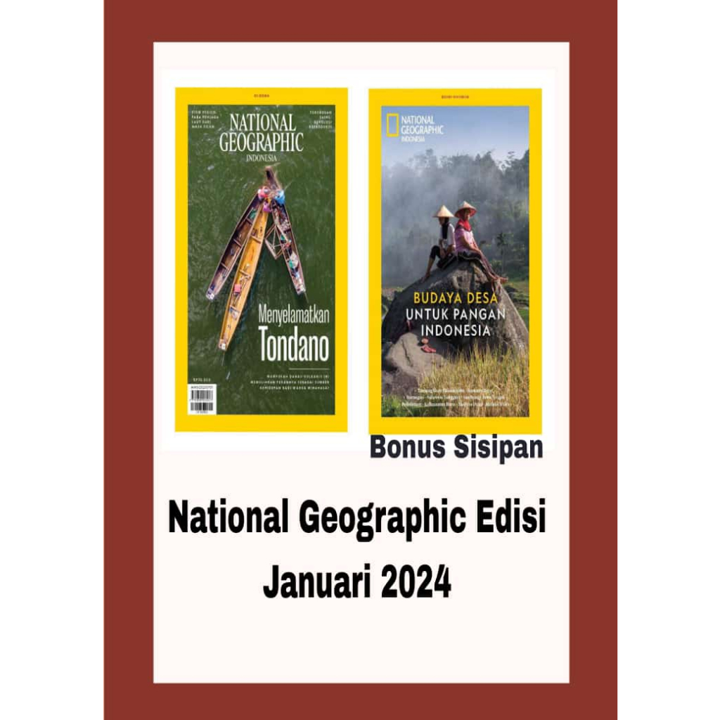 National Geographic January 2024 Edition Shopee Singapore   Id 11134207 7r98y Lpul9gf88l52a9