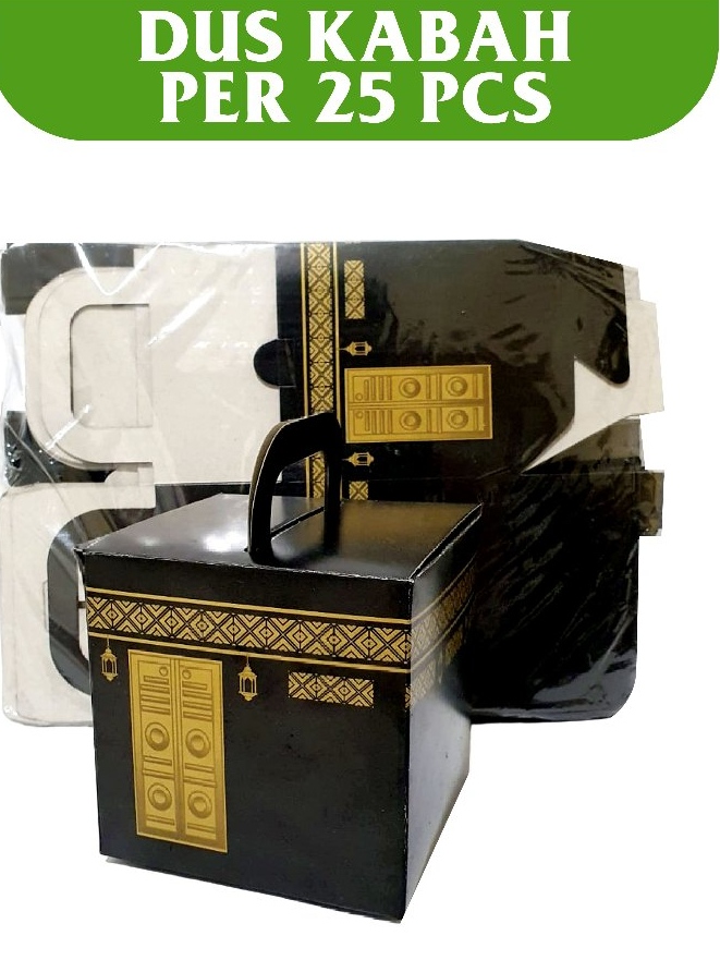 KABAH BOX 25 PCS EMPTY BOX FOR HAJJ AND UMRAH SOUVENIRS PREMIUM KABAH ...