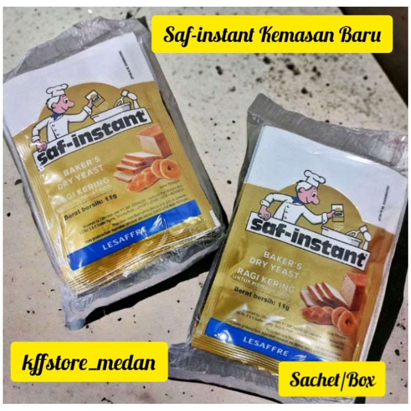 Saf-instant Yeast Per Sachet 11g/Box | Shopee Singapore