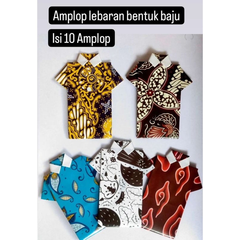 KEMEJA Eid envelopes for shirts, shirt envelopes, shirt envelopes ...