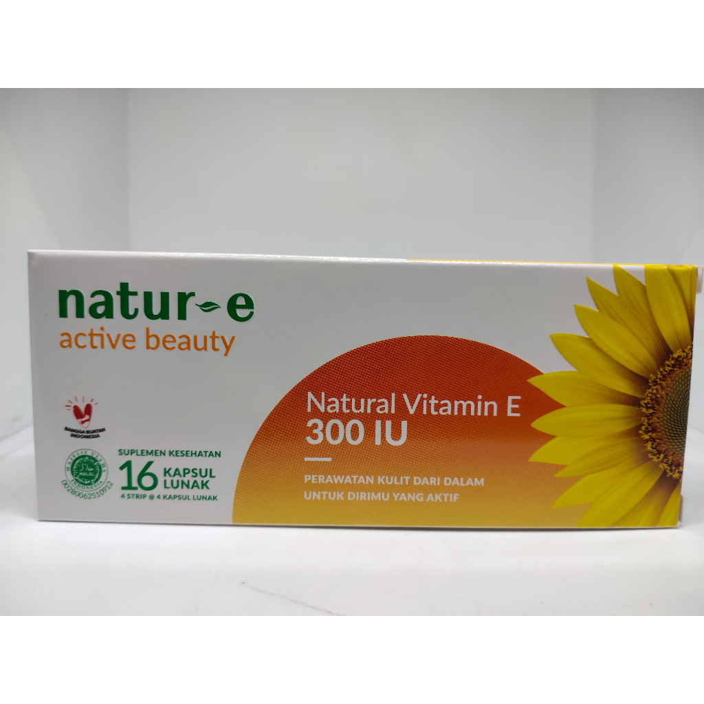 NATUR E DAILY 16'S DAN 32'S/NATU E ADVANCE/NATUR E 300 IU/ VITAMIN E/ VITAMIN KULIT/ MELEMBABKAN/MENCERAHKAN/MENGENCANGKAN - Gambar 4
