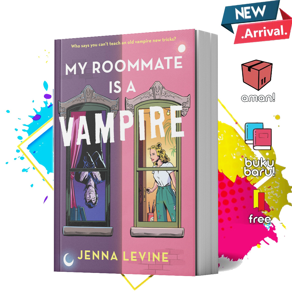 My Roommate Is a Vampire by Jenna Levine (English) Shopee Singapore