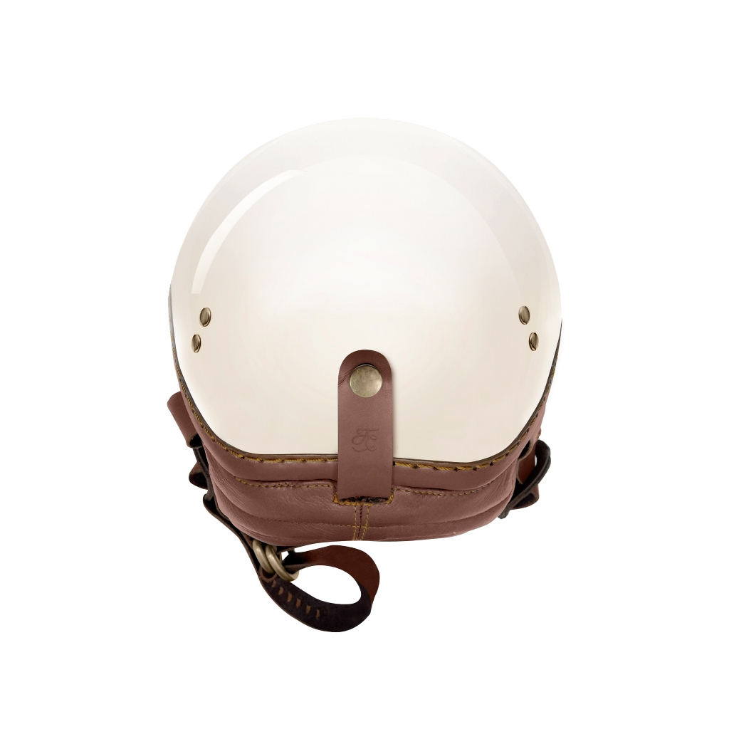 Trooper Custom - Brawler Halfface Helmet - Leather Series - Gambar 2