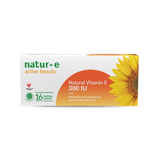 Natur-E Nourishing 300IU 16 Kapsul/Natur E/Vitamin E/Suplemen Kulit - Gambar 3