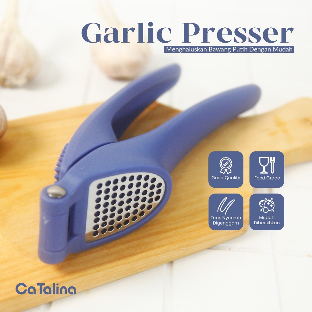 Alat Penghalus Penghancur Bawang Garlic Presser