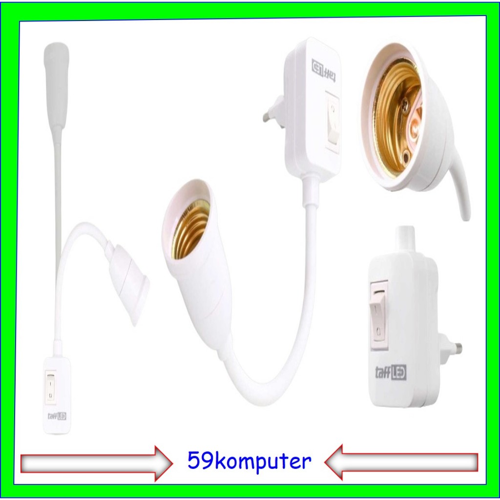 Combination Light Plug With on off Switch Light Fitting Electrical Plug ...