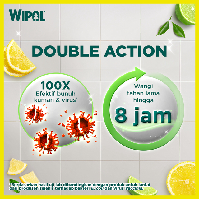 Wipol Pembersih Lantai Cairan Disinfektan Teruji Dermatologis Citrus Fresh Bioshied 390g - Gambar 4
