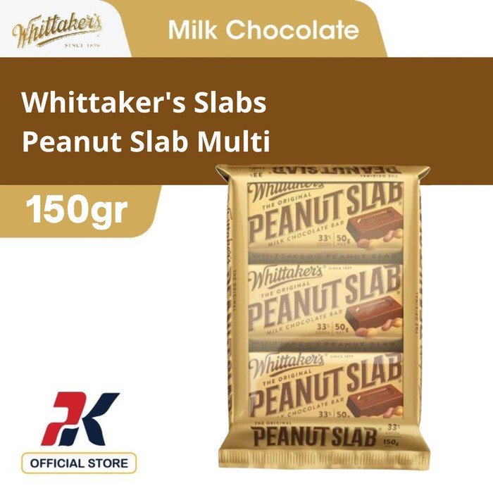 Whittakers Slabs Peanut Slab Multi 150g | Shopee Singapore