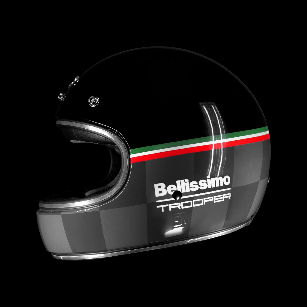 Trooper Custom - Ozter Helmet - Full Face Helmet - Bellissimo X Trooper Custom - Gambar 4