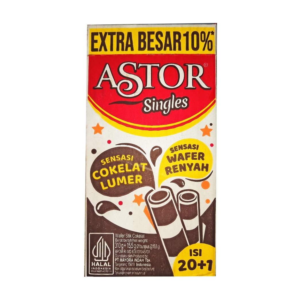 Astor Singles Mayora 1 Pack Isi 21 pcs