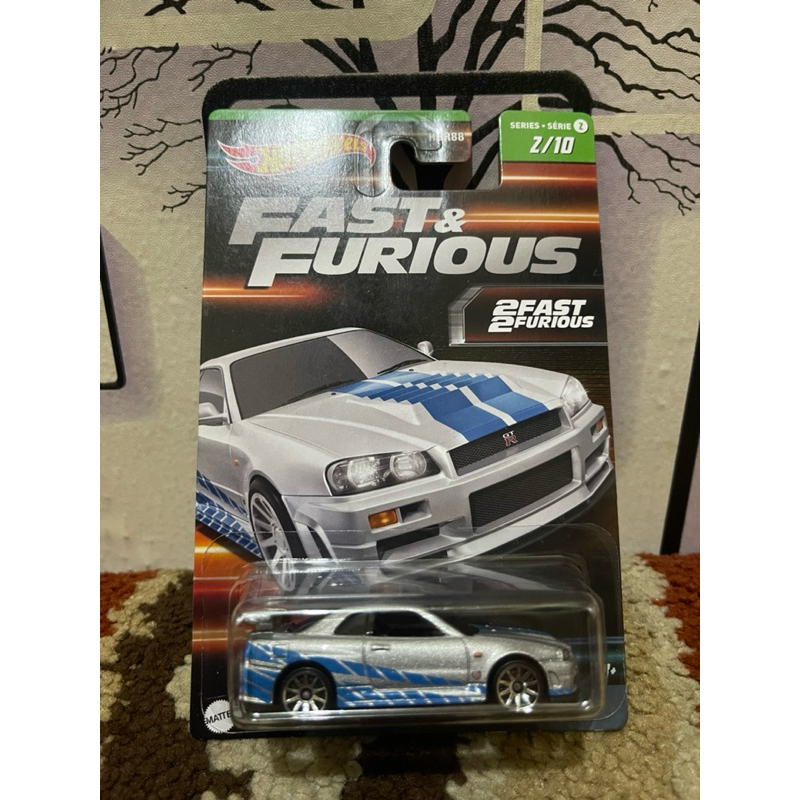 Hotwheels FNF nissan skyline gtr R34 | Shopee Singapore