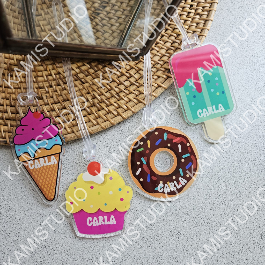Ice cream luggage tag deals