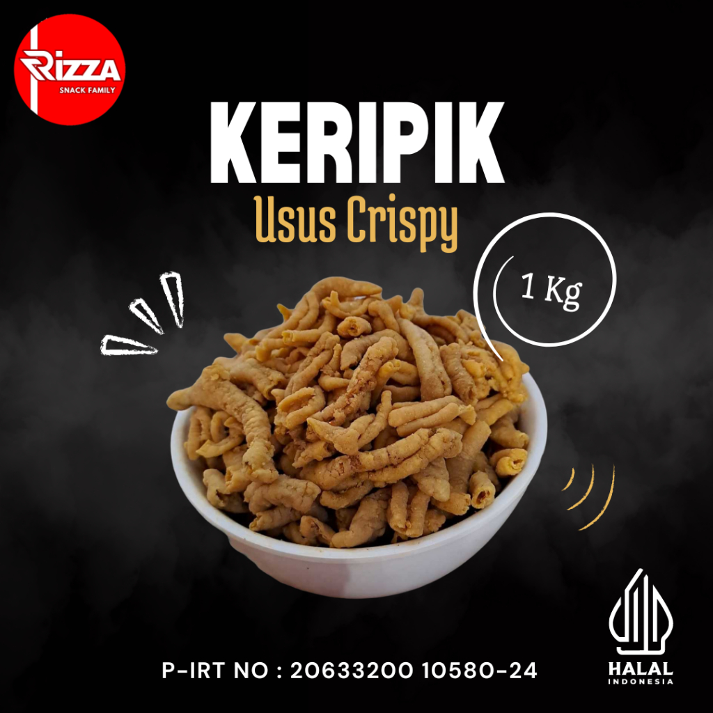 Rizzasnack Original Chicken Intestine Chips 1kg Delicious, Savory ...