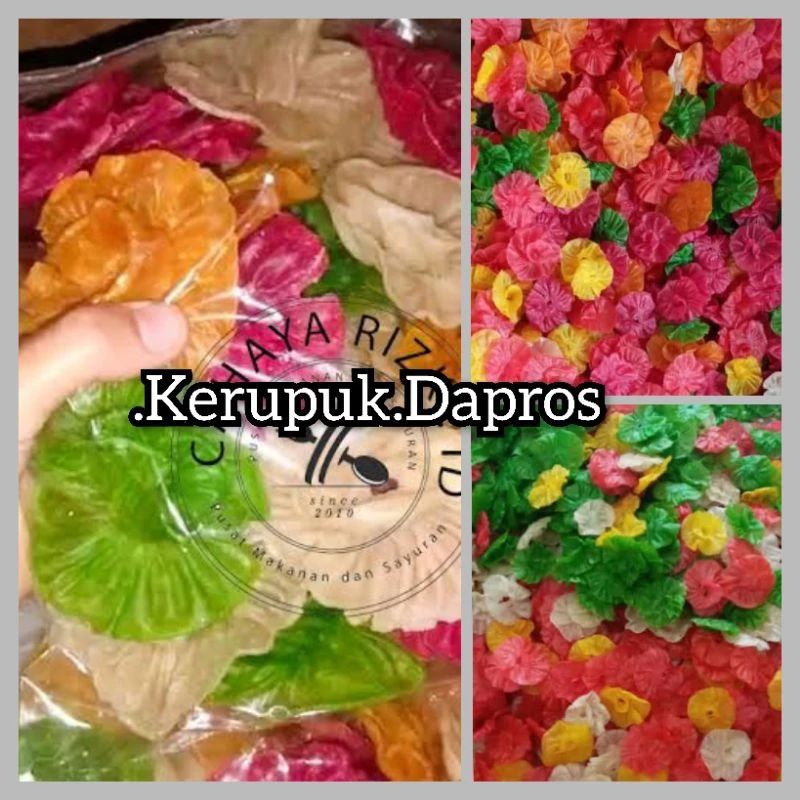 Raw Dapros crackers, 50 pcs,/ per pack seblakKeripik | Shopee Singapore