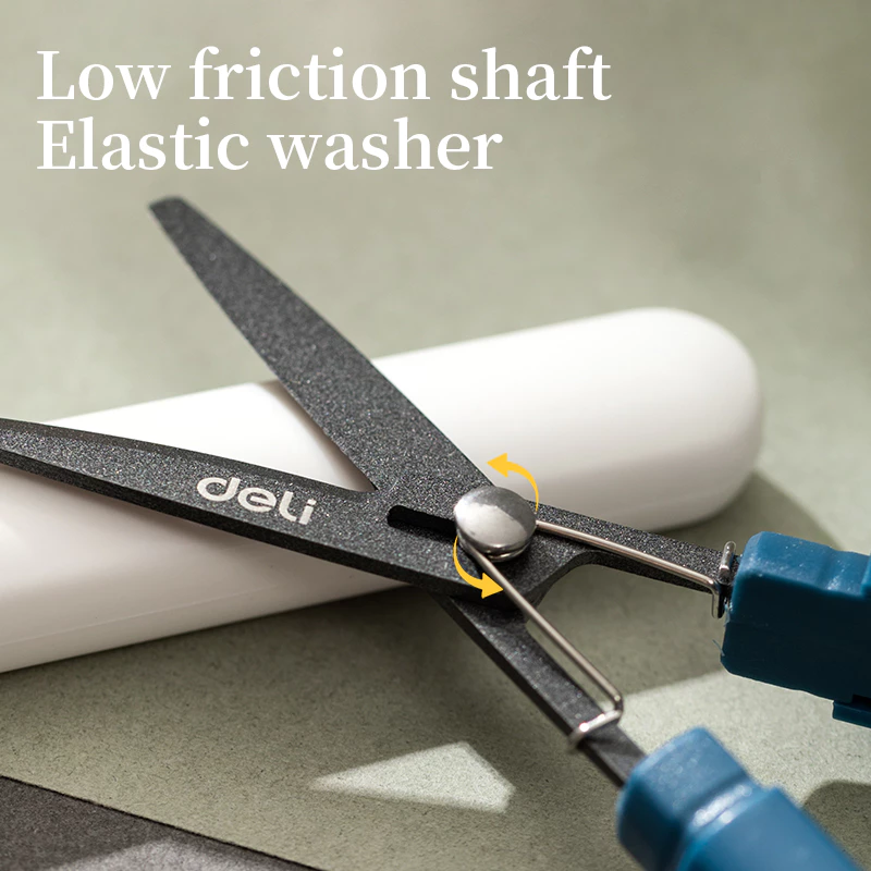 Deli Gunting Portable / Portable Scissor Dual Fungsi EZ508 - Gambar 4