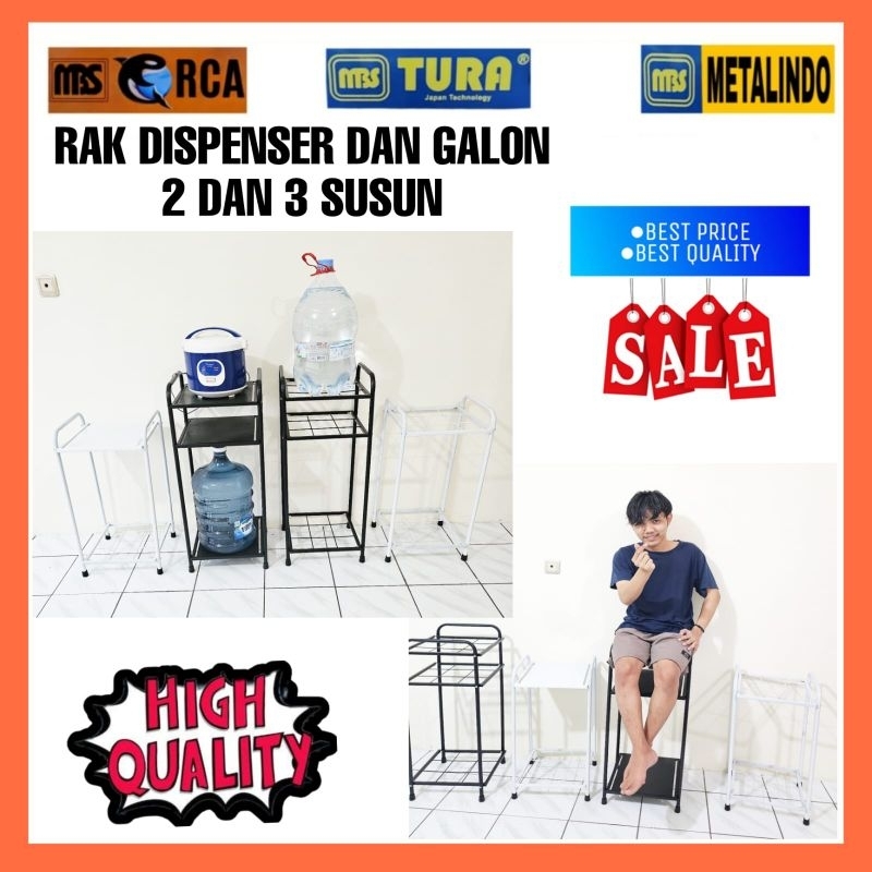 Mbs Dispenser Rack 2-3-tier MBS Gallon Rack Rice Cooker Rack Stove Rack ...