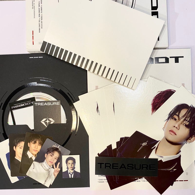 Photobook Treasure Reboot White Version (Ready Ina) | Shopee Singapore