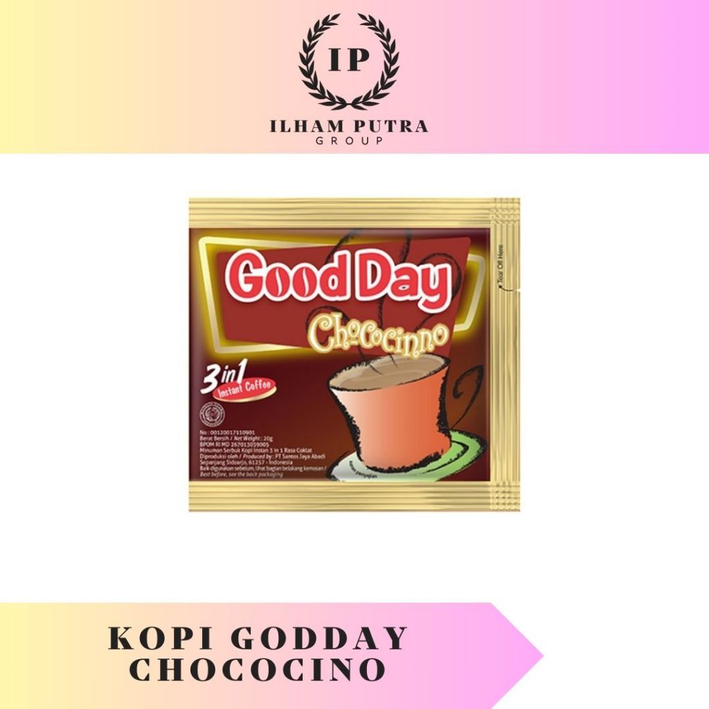 Gooday chococino 20g (1 box contains 12 packs) | Shopee Singapore